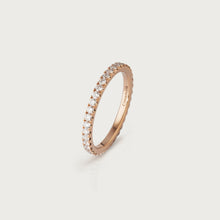 画像をギャラリービューアに読み込む, ETERNITY RING M Rose gold, diamond