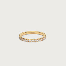 画像をギャラリービューアに読み込む, ETERNITY RING M Yellow gold, diamond
