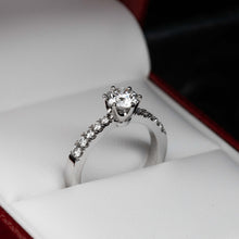 画像をギャラリービューアに読み込む, Engagement Ring 0,80 Ct