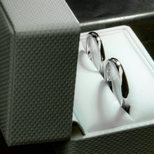 Load image into Gallery viewer, LOVE MARK WEDDING BANDS Platinum, diamond